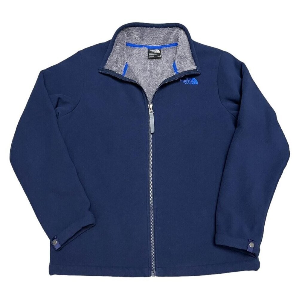 The North Face Jacket Fleece Faux Fur Lined Designer Outdoor Boys Large